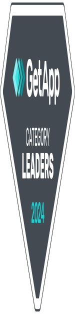 GetApp category leaders 2024 badge