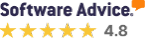 Software Advice reviews badge