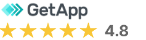 GetApp reviews badge