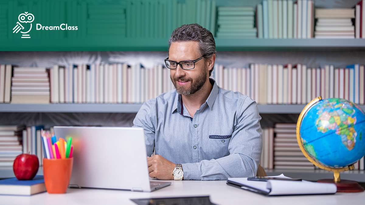 Image of a teacher relieved that their Student information system software vendors are offering implementation services