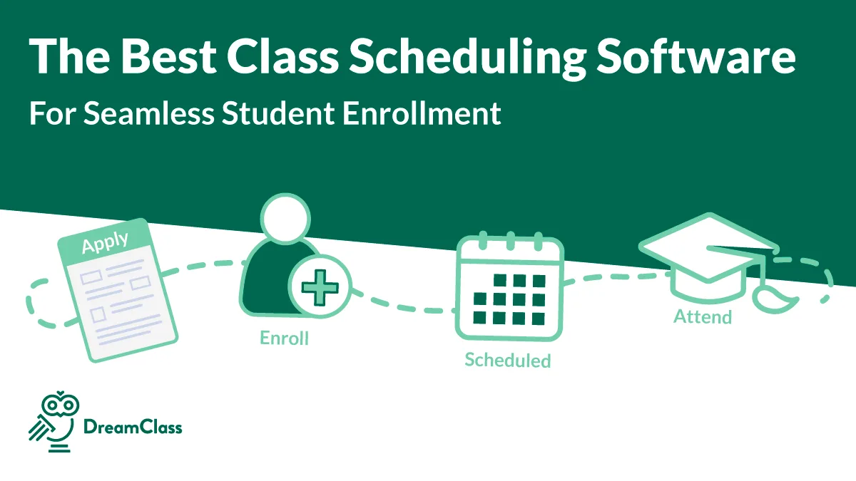 Image of DreamClass showing the process of Class Scheduling Software that Handles Student Enrollment Easily