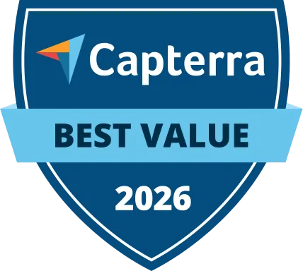 Badge of DreamClass award 2026: Best Value - Capterra