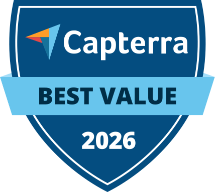 Badge of DreamClass award 2026: Best Value - Capterra