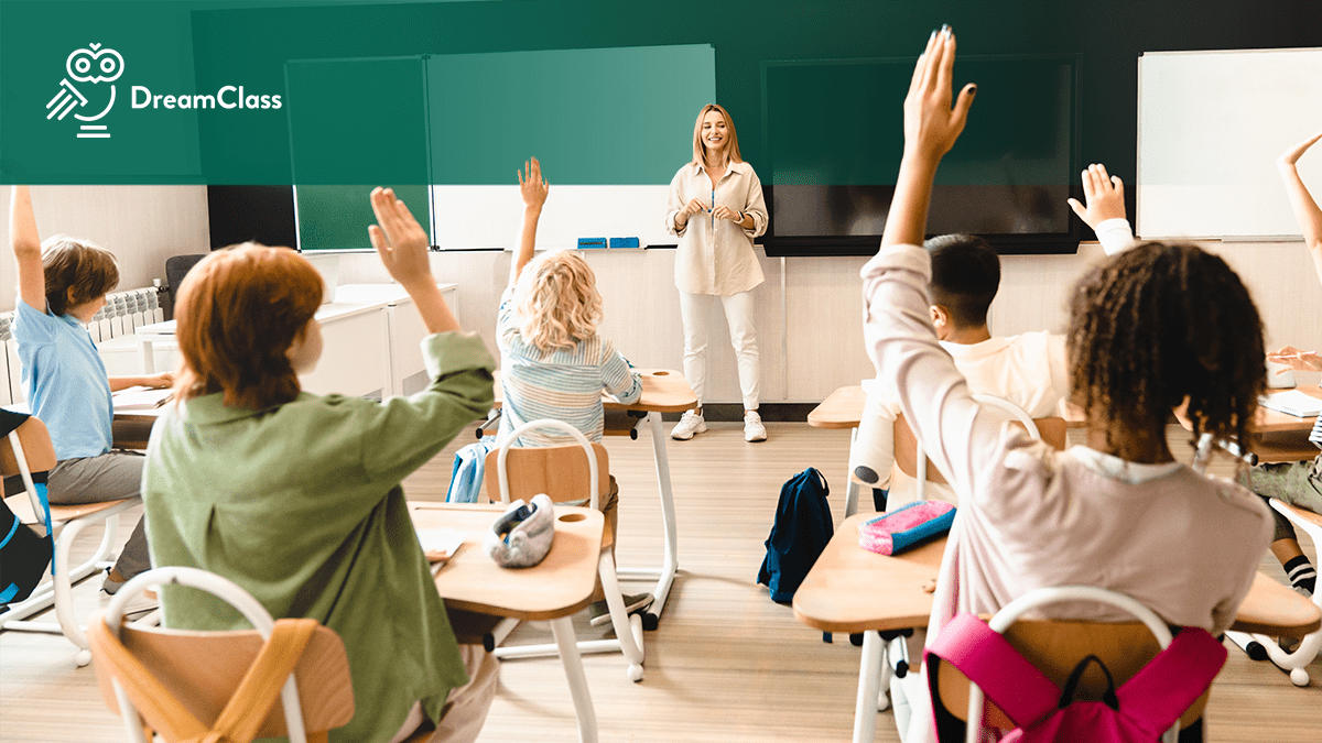 Teacher using the Attendance Communication Toolkit for Schools