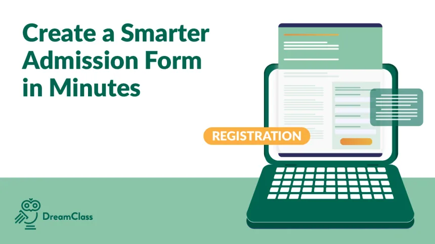 Creating a Student Admission Form Using DreamClass