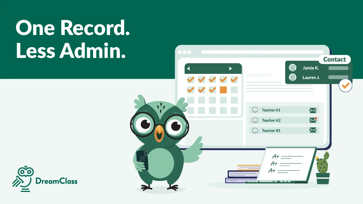Manage Student and Parent Information in DreamClass