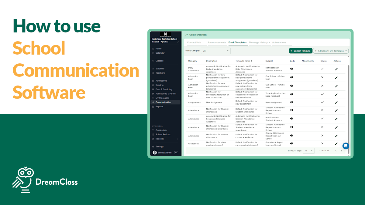 Getting Started With School Communication Software: How DreamClass Helps Schools Stay Aligned